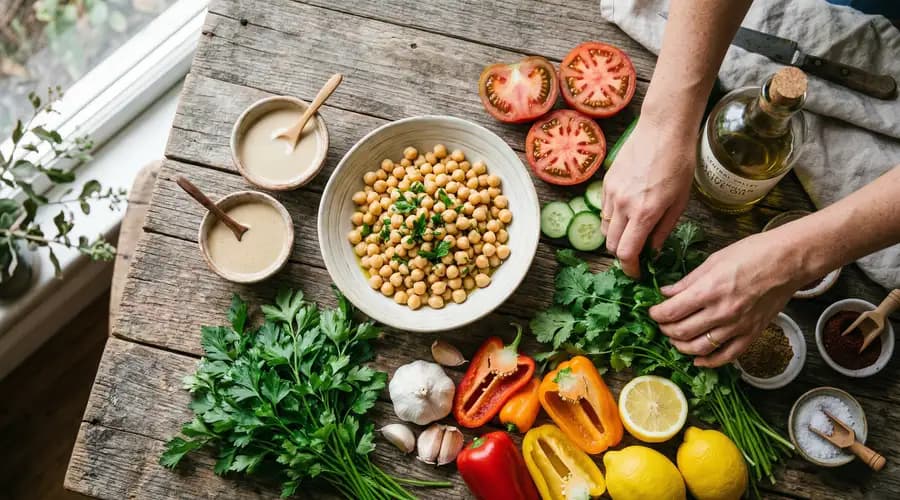 Why Fresh Ingredients Actually Matter — Yafa Hummus blog post image