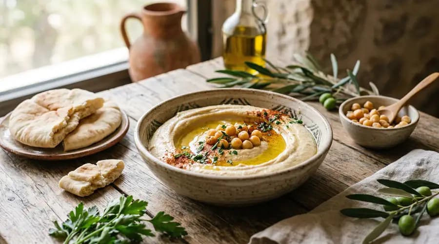 Hummus — More Than a Dip — Yafa Hummus blog post image