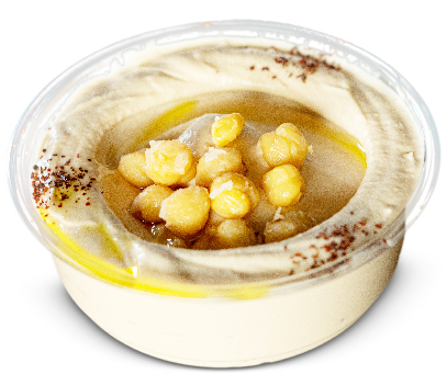 Fresh hummus made from grandpa's 1951 recipe at Yafa Hummus