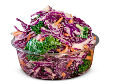 House-made kaleslaw at Yafa Hummus